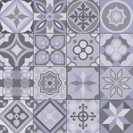 Geometric tile pattern. Abstract vector illustrationのイラスト素材