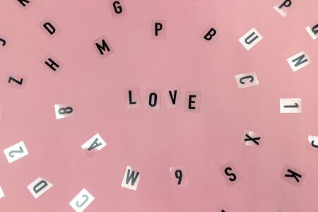 Love or Valentine's Day backdrop for greeting cards, posters, banners and web sites.