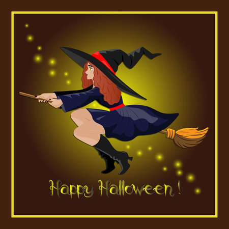 Halloween Witchのイラスト素材