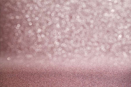 Purple glitter lights background. defocused copy space