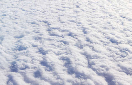 View from the window of airplane