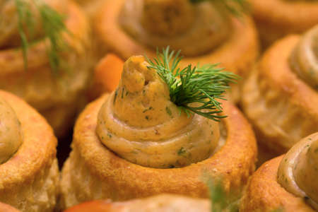 paste sandwich snackの写真素材