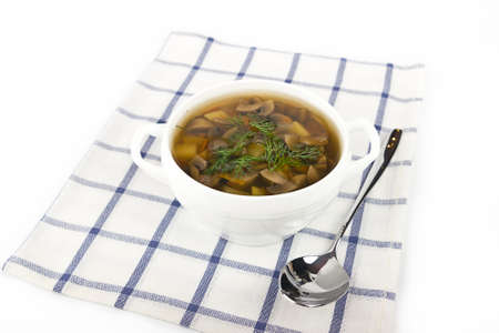 Mushroom soupの写真素材