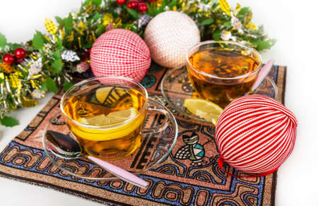 Christmas teaの写真素材