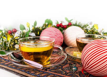 Christmas teaの写真素材