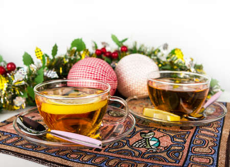 Christmas teaの写真素材