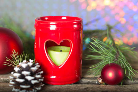 christmas compositionの写真素材