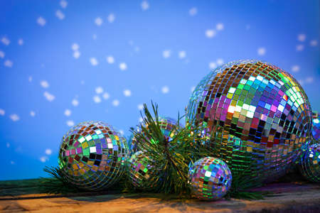 Nice Christmas composition for future cards and selebrationsの写真素材