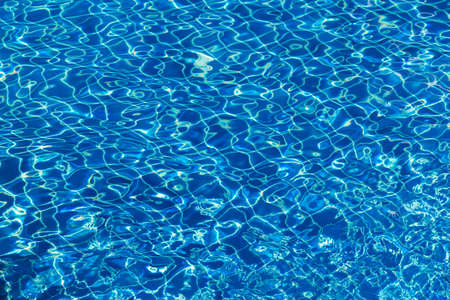 Water surface in swimming pool holiday tropical