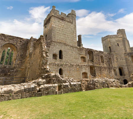 Ancient Bodiam castle in Sussex England United Kingdomのeditorial素材