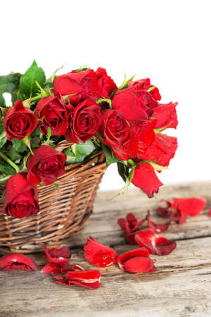 Perfect Valentines rosesの写真素材