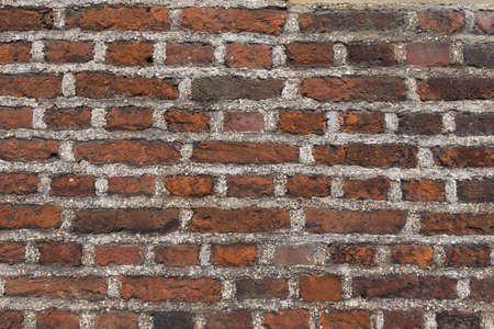 Industrial Brick wall best background texture close macroの写真素材