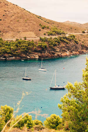 Landscape of Cap de Creus, National Park on the Costa Brava, Spain