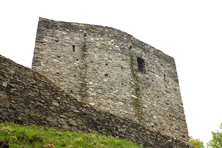 Medieval fortress situated in Central Bohemian Region of the Czech Republicの写真素材