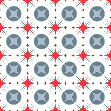 Geometric background in scandinavian style.のイラスト素材