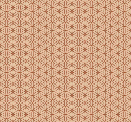The geometric seamless pattern with lines.のイラスト素材