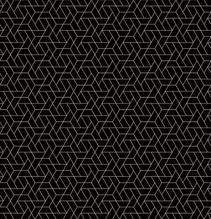 The geometric pattern with lines. Seamless vector background. Graphic modern pattern. Simple lattice graphic design. vector illustrationのイラスト素材