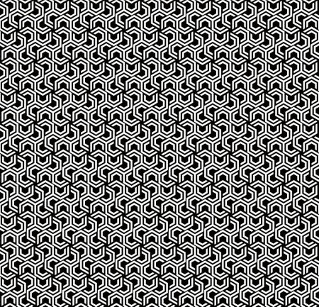 The geometric pattern with lines. Seamless vector background. Graphic modern pattern. Simple lattice graphic design. vector illustrationのイラスト素材