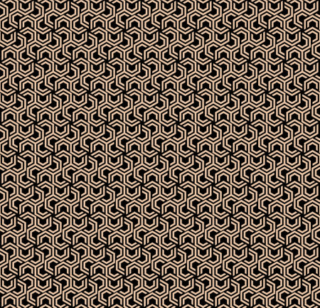 The geometric pattern with lines. Seamless vector background. Graphic modern pattern. Simple lattice graphic design. vector illustrationのイラスト素材