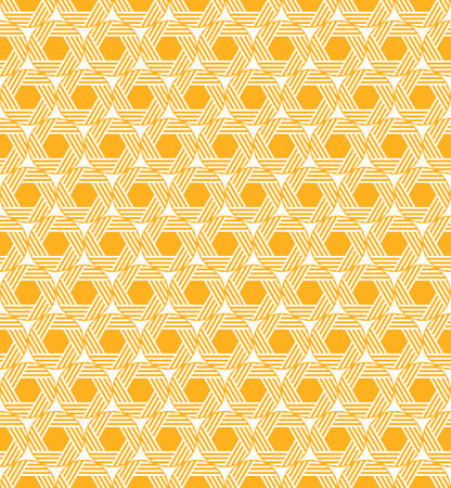 The geometric seamless pattern with lines.のイラスト素材