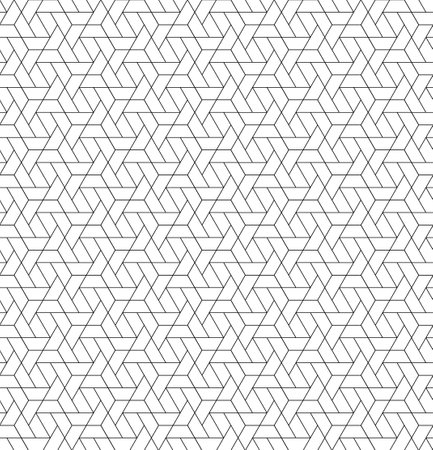 The geometric pattern with lines. Seamless vector background. Graphic modern pattern. Simple lattice graphic design. vector illustrationのイラスト素材