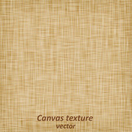 Burlap sack fabric canvas linen flax scrim cloth  textile material texture background, vector illustrationのイラスト素材