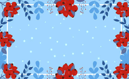 New Year 2022 card. Winter card design illustration for greetings, invitation, flyer, brochur.のイラスト素材