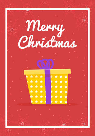 New Year 2022 card. Winter card design illustration for greetings, invitation, flyer, brochur. New year giftのイラスト素材