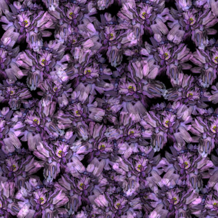 Hand drawn decorative seamless pattern with peonies flowersの写真素材