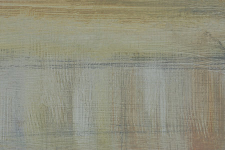 Abstract oil painting. Beige yellow brown brush strokes. A fragment of an oil painting on cardboard....