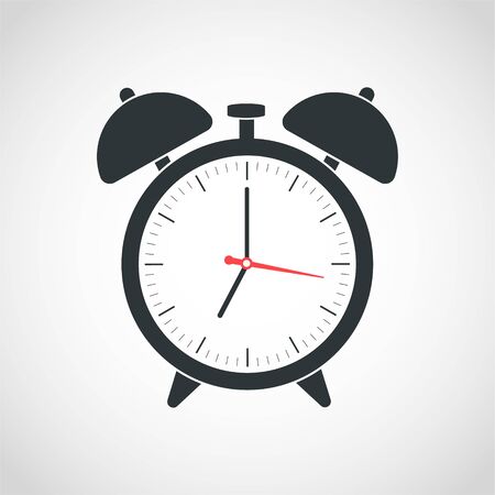 Alarm clock icon, Wake up vectorのイラスト素材
