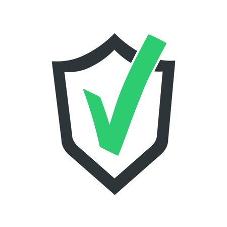 Approved icon, Accepted - Vector illustrationのイラスト素材