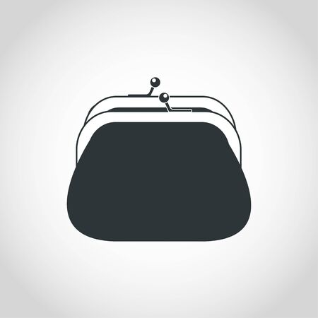 Wallet icon, Vector illustrationのイラスト素材