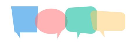 Communication, Everyone has their own opinion, ommunication in society - vector