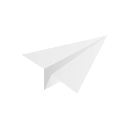 Paper plane - Vector illustrationのイラスト素材