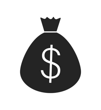 Money Bag icon, vector illustrationのイラスト素材