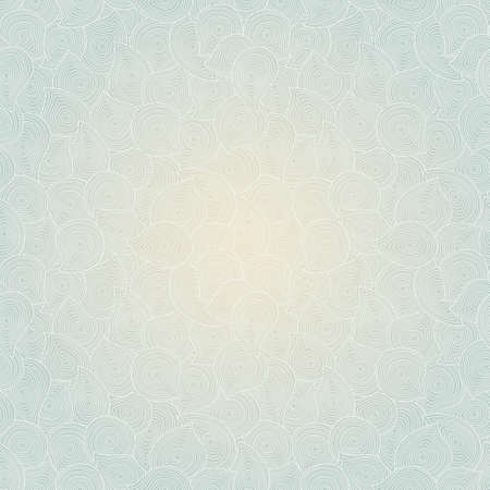 Vintage seamless texture with swirls and drops. Seamless pattern can be used for wallpaper, pattern fills, web page background, surface textures.のイラスト素材