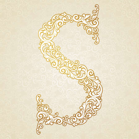 Vector of Gold font type letter S, - ID:1-36012490 - Royalty Free Image ...