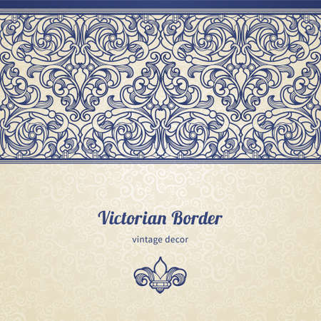 vintage border in Eastern styleのイラスト素材