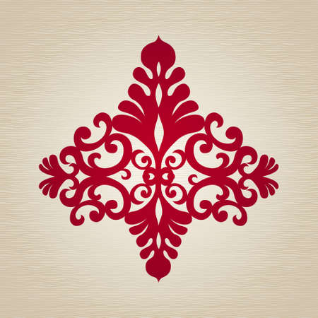 Vector baroque ornament in Victorian style. Ornate element for design. Toolkit for designer. It can...