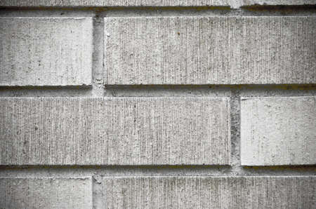 Gray misty brick wall for background or textureの写真素材