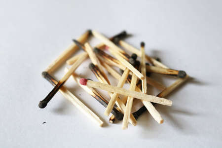A bunch of burnt