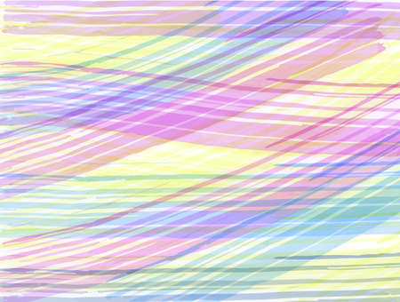 Simple plaid background made of blue, violet and yellow stripes mixed together. Vector illustration.のイラスト素材