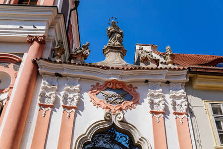 Church of Saint John Nepomuk, Kutna Hora, Central Bohemian Region, Czech Republic, August 8, 2020のeditorial素材