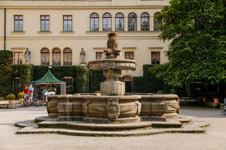 Castolovice, Eastern Bohemia, Czech Republic, 11 September 2021: renaissance castle with tower at...
