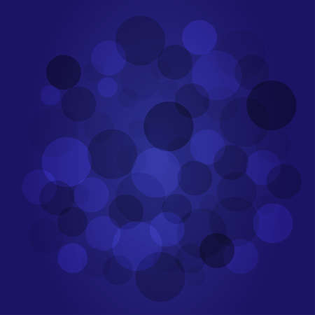 transparent circles on blue backgroundのイラスト素材