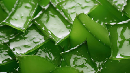 Aloe Vera - Aloe Vera is a popular herbal medicine.の素材