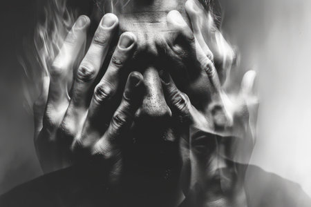 Struggle Within - Mental Health Conceptの素材