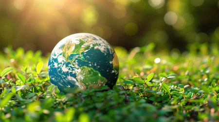 Earth Embraced by Nature. A Vision of Sustainabilityの素材