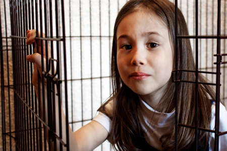 The child comes out of the iron cage. The acquisition of freedom, liberation